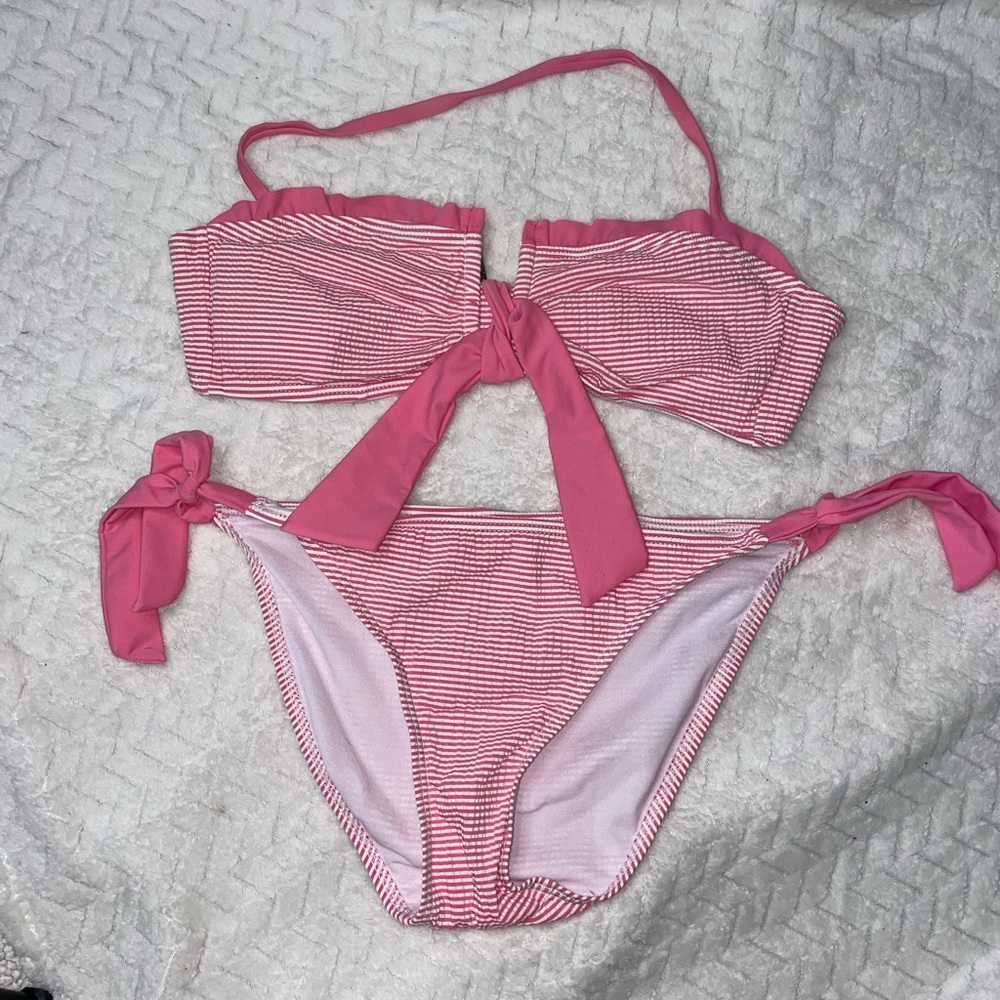 NWOT Seersucker Bikini